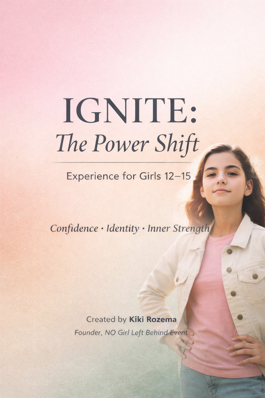 IGNITE: The Power Shift Experience for Girls 12-15 (6 live workshops)